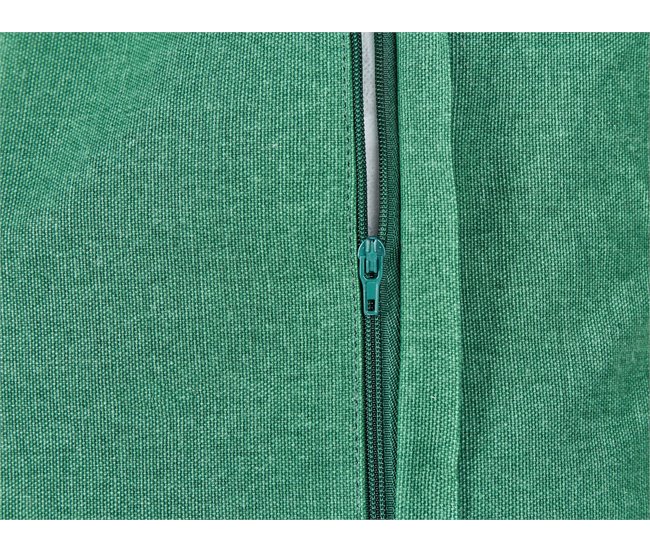 Beliani Almofada decorativa ELETTARIA Verde