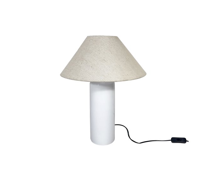 Candeeiro de mesa DALEY 66x46x46cm marca ECOANYA Branco