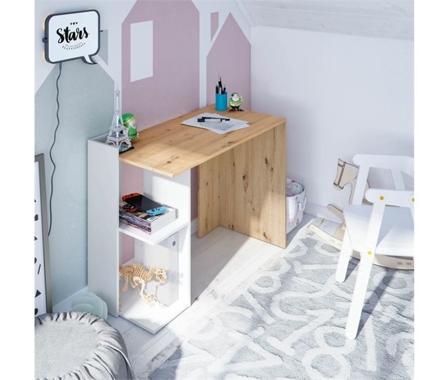 Mesa de escrita Kenya Carvalho Cinza