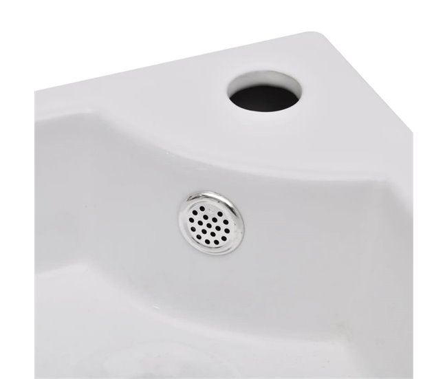 Lavatório - Lavabo - Pia de banheiro com extravasamento Branco