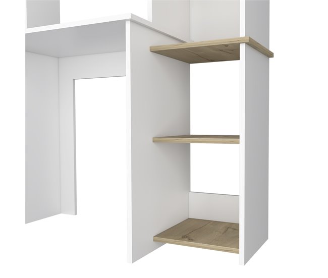 Heinrich Computer Center com 3 prateleiras Multicor