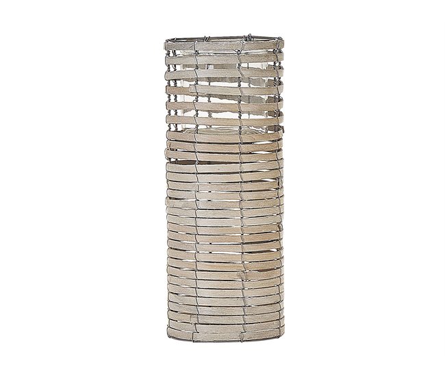 Beliani Candelabro ROVARE Castanho