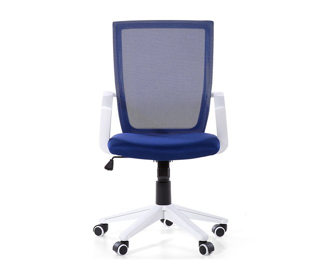 Beliani Cadeira de escritório RELIEF Azul