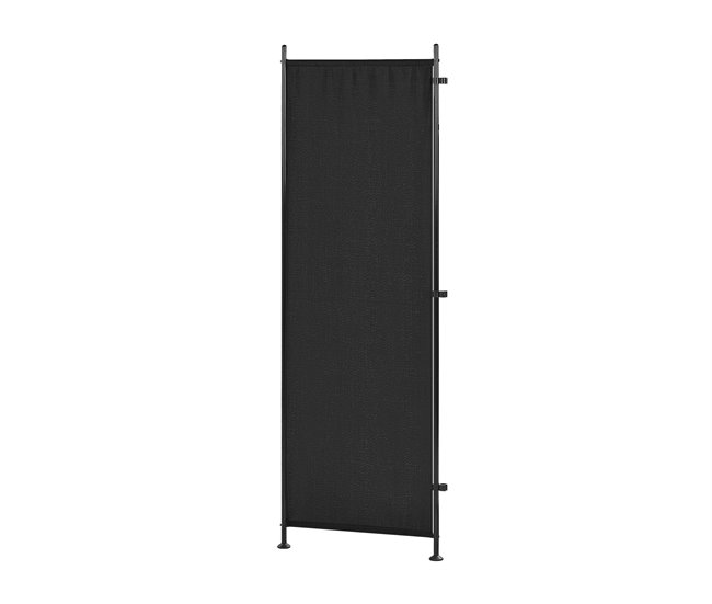 Beliani Biombo dobrável NARNI 161x2 Preto