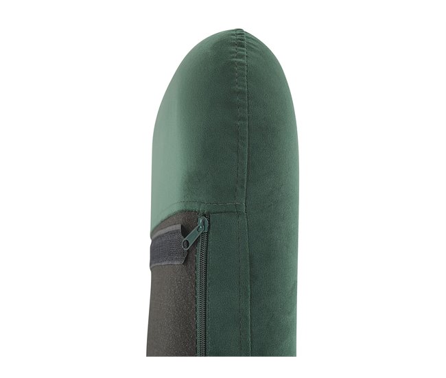 Beliani Poltrona de Baloiço ELLAN Verde Escuro
