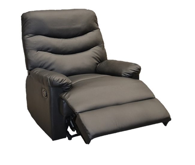 Poltrona relax motorizada com massagem ROMA Preto