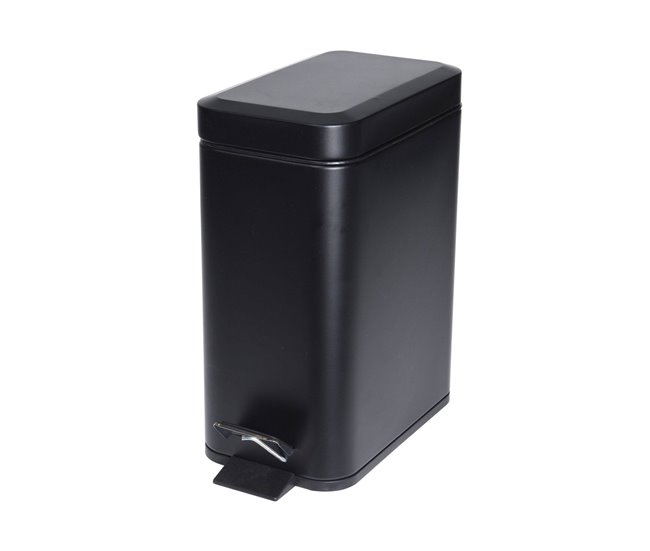 Bem, lata de lixo com pedal doméstico Preto