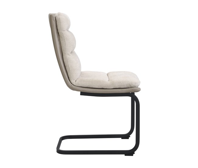 Conjunto de 4 cadeiras de jantar SIBYL  Bege