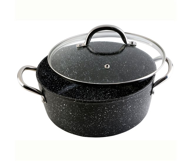 Caçarola Wecook Grranite Preto