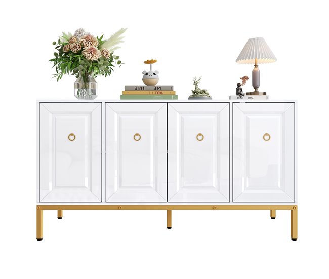 Aparador com 4 portas Branco