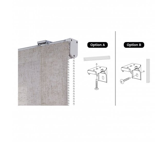 Estores de rolo sem varetas, estore translúcido transparente 