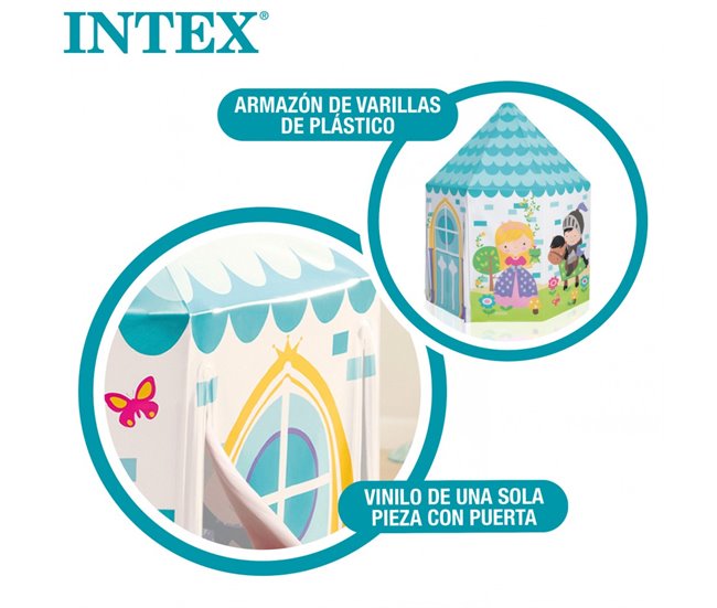 Casa infantil em tecido INTEX Multicor