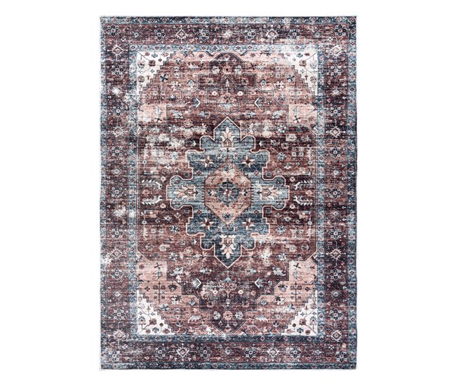 ANDRE 1826 Tapete Ornamento vintage antiderrapante 80x150 Multicor