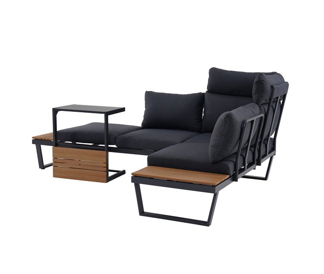 Set de jardim CORNER cor antracite Antracite