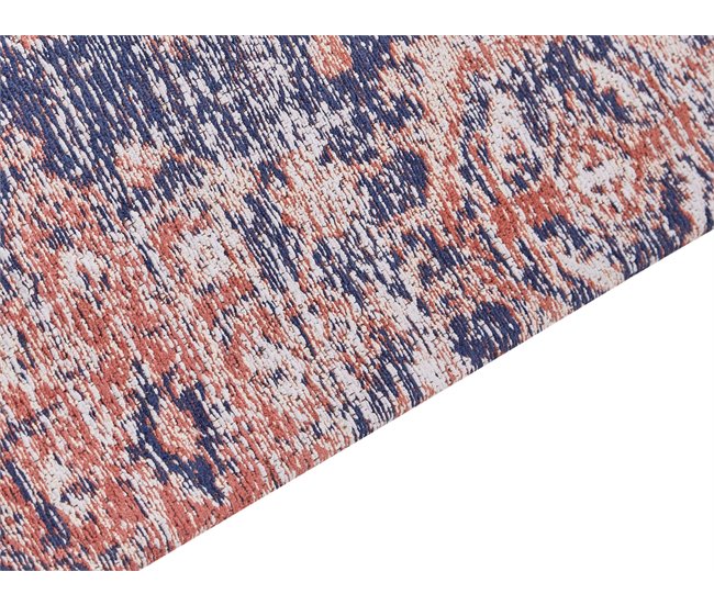 Beliani Pelos curtos KURIN 80x300 Azul
