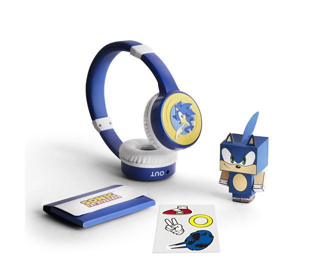 Auriculares de Diadema Lol&Roll Sonic Azul