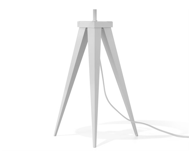 Beliani Candeeiro de mesa STILETTO Branco