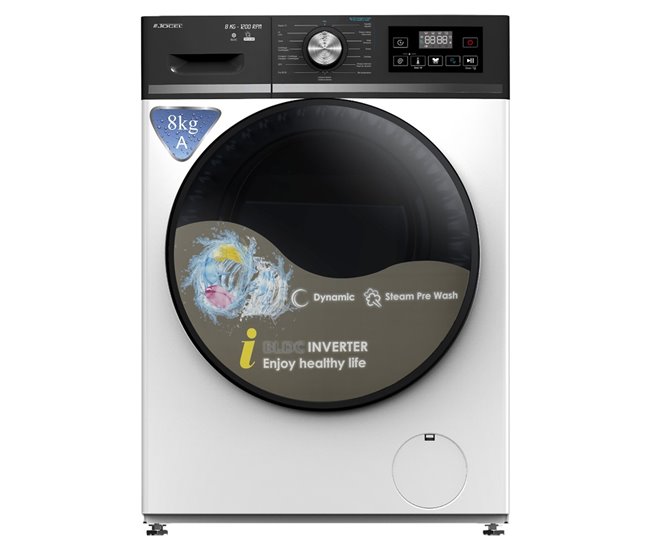 Máquina lavar roupa JOCEL JLR014117 8kg 1200rpm Branco