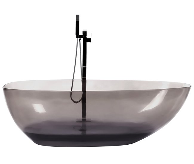 Beliani Banheira autónoma BLANCARENA 169x78 Preto
