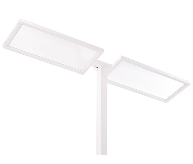 Beliani Candeeiro de pé SCULPTOR Branco