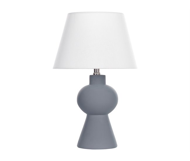 Beliani Candeeiro de mesa FABILOS Cinza