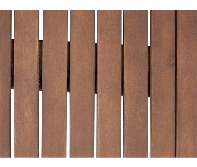 Beliani Mesa extensível CESANA 100x180 Castanho