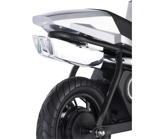 Motocicleta elétrica infantil de 250 W com 3 velocidades, LED Preto