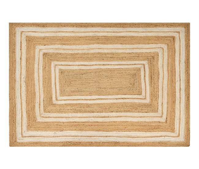 Beliani Entrelaçado ELMALI 160x230 Bege