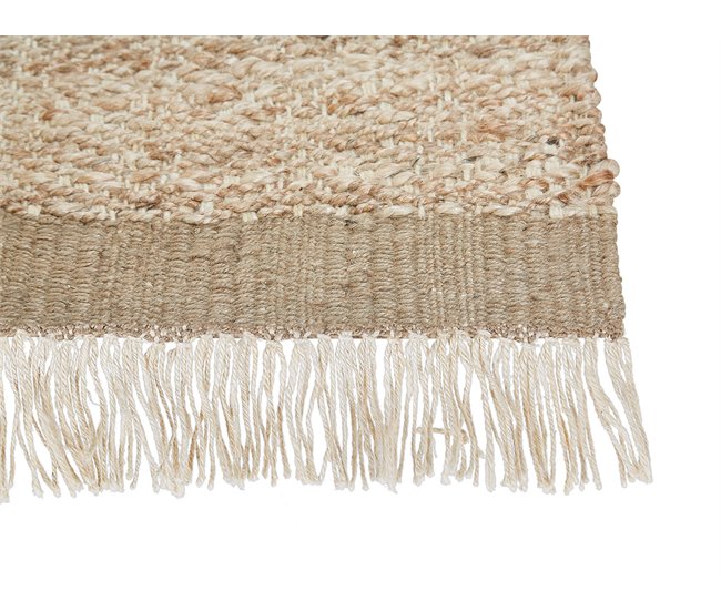 Beliani Entrelaçado ABANA 160x230 Bege