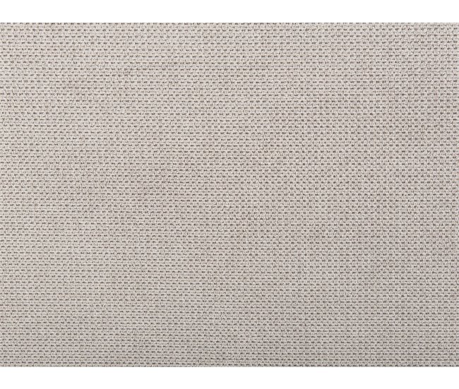 Beliani Cama com estrado Poliéster VALOGNES 192x220 Cinza Claro