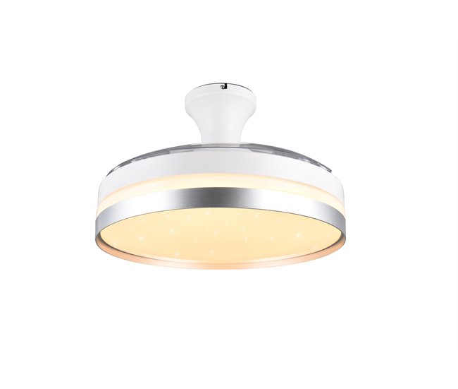 Ventoinha de teto LINDBERG LED 35 W 100cm Branco