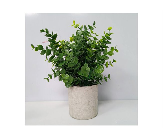 Planta artificial com vaso DOMINIC Multicor