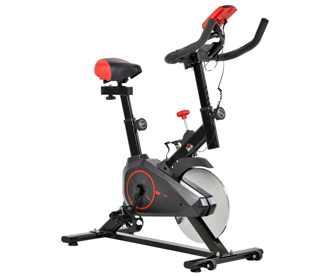 Bicicleta Estática Aço e ABS HOMCOM Multicor