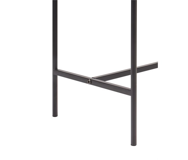 Beliani Mesinha de cabeceira COVENTRY Preto