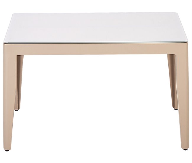 Beliani Conjunto lounge RIMA III Areia