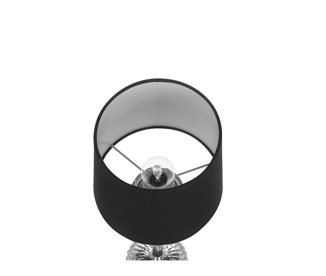 Beliani Lámpara de mesa KUBENA Preto