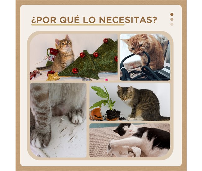 Arranhador para Gatos Cinza