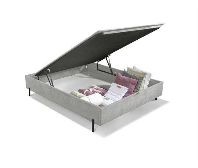 Sommier estofado com pés em L VIENA HILDING 