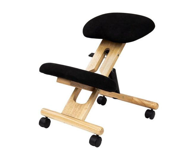 Silla ergonómica Ergochair negro aluminio AlumÍnio