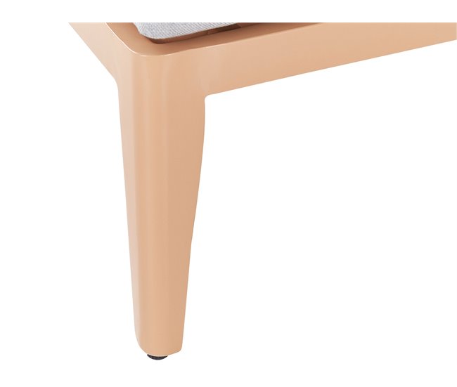 Beliani Conjunto lounge RIMA III Cinza