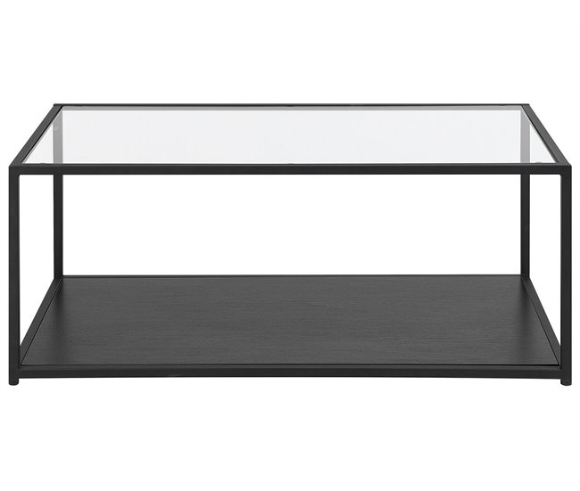 Beliani Mesa de jantar MARAMO 50x100 Preto