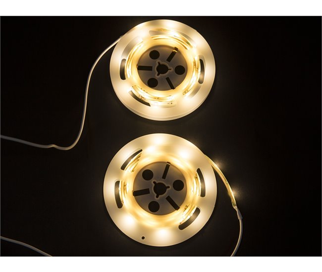 Beliani Cama com LED MDF ZEN 328x229 Castanho