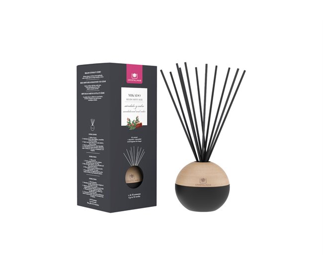 Ambientador para a casa mikado MAGNOLIA 180 ml Preto