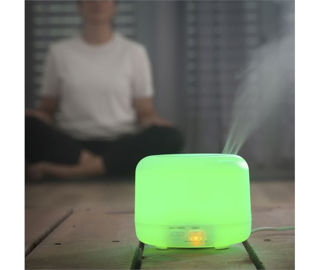 Humidificador Difusor de Aromas com LED Multicores Multicor
