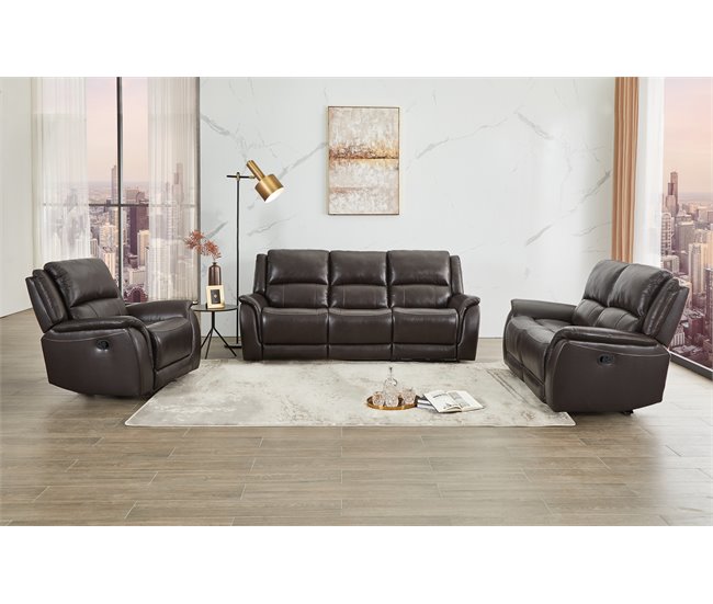 Candeirâo NINFA relax manual castanho Preto