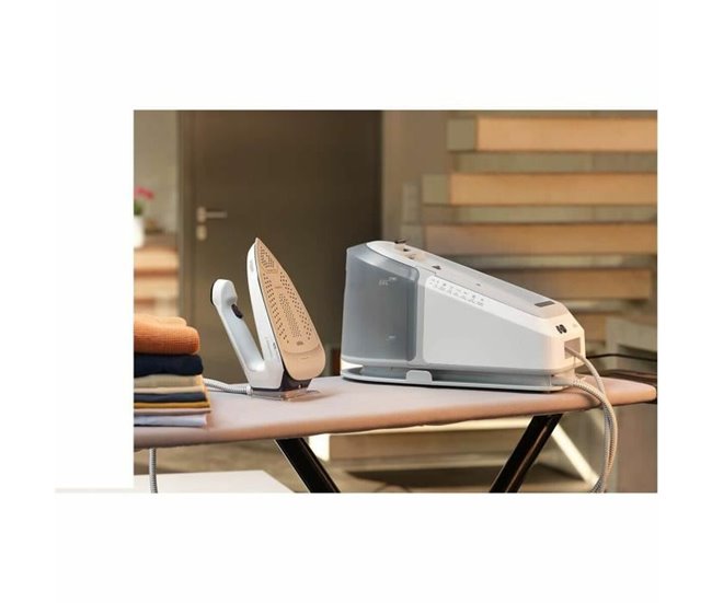 Ferro a vapor vertical IS7262 CARESTYLE 7 PRO Branco/cinza