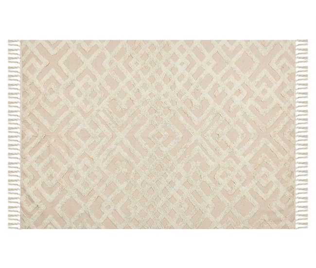 Beliani Pelos curtos ARDAHAN 140x200 Bege