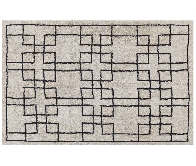 Beliani Pelos curtos TURHAL 160x230 Bege