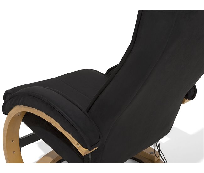 Beliani Cadeira de massagem HERO Preto