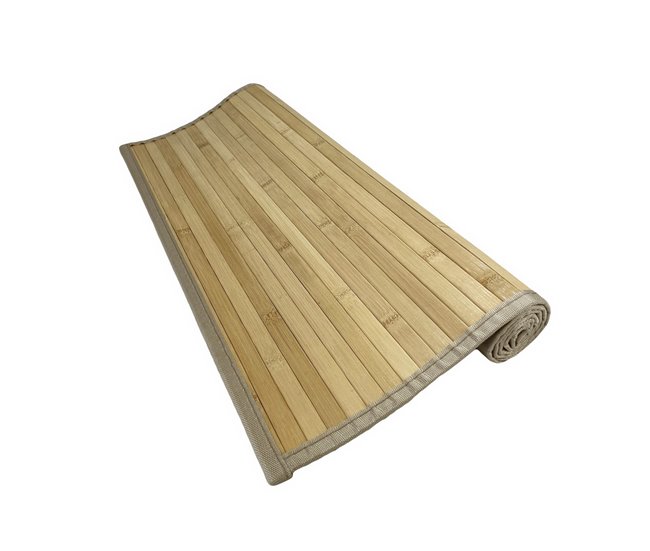  Acomoda Textil - Alcatifa de bambu para interior e exterior. 60x90 Castanho